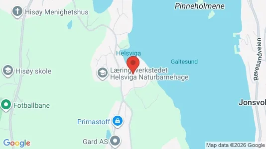 Apartments for rent i Arendal - kort over placeringen