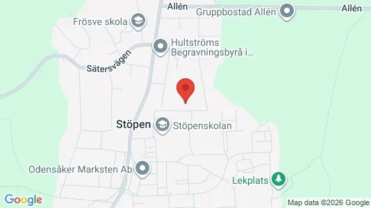 Apartments for rent i Skövde - kort over placeringen