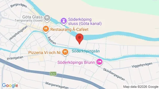 Apartments for rent i Söderköping - kort over placeringen