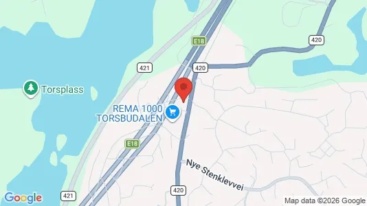 Apartments for rent i Arendal - kort over placeringen
