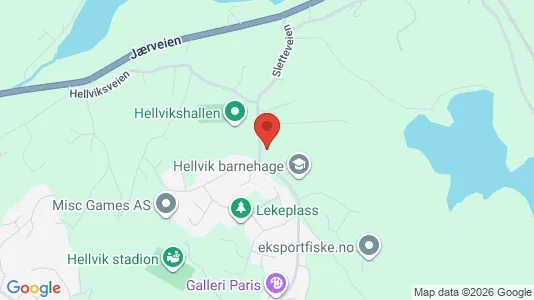 Apartments for rent i Eigersund - kort over placeringen