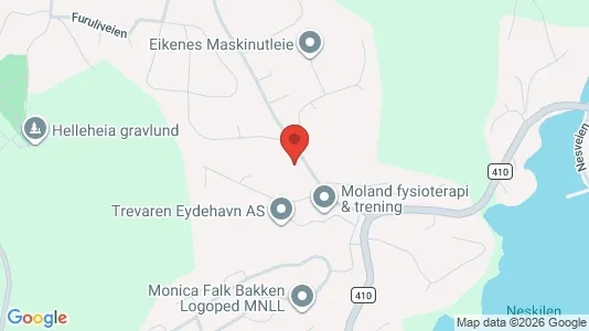 Apartments for rent i Arendal - kort over placeringen
