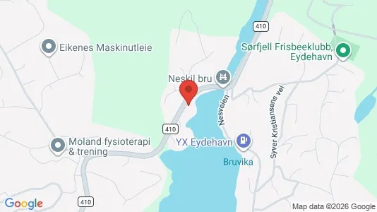 Apartments for rent i Arendal - kort over placeringen