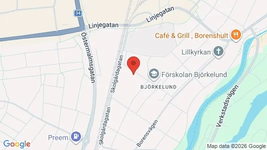 Apartments for rent i Motala - kort over placeringen