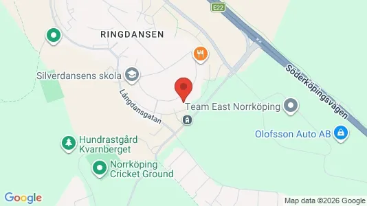 Apartments for rent i Norrköping - kort over placeringen