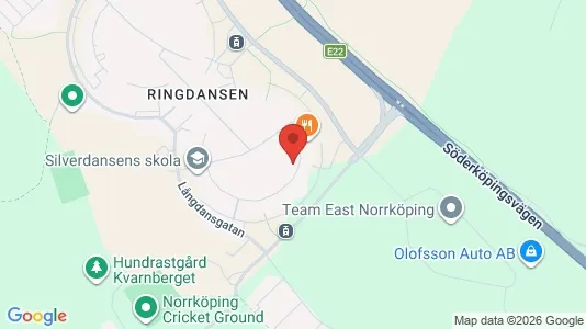 Apartments for rent i Norrköping - kort over placeringen