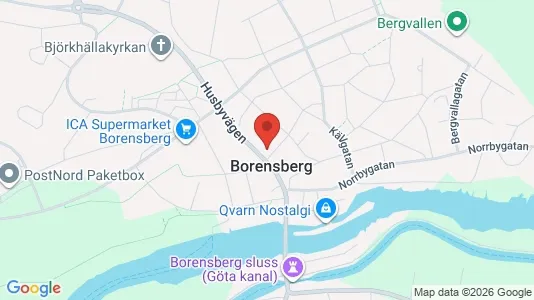 Apartments for rent i Motala - kort over placeringen