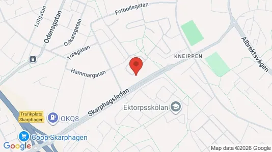 Apartments for rent i Norrköping - kort over placeringen