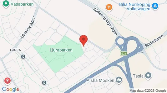 Apartments for rent i Norrköping - kort over placeringen