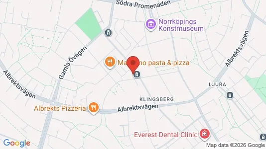 Apartments for rent i Norrköping - kort over placeringen
