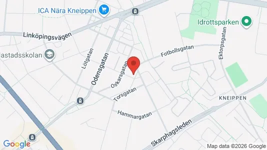 Apartments for rent i Norrköping - kort over placeringen