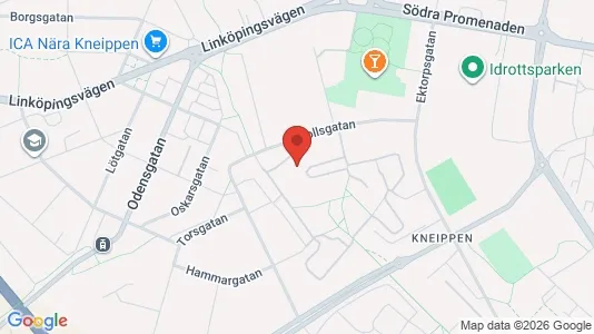 Apartments for rent i Norrköping - kort over placeringen