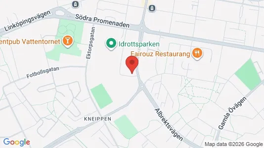 Apartments for rent i Norrköping - kort over placeringen