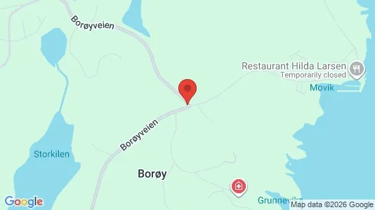 Rooms for rent i Tvedestrand - kort over placeringen