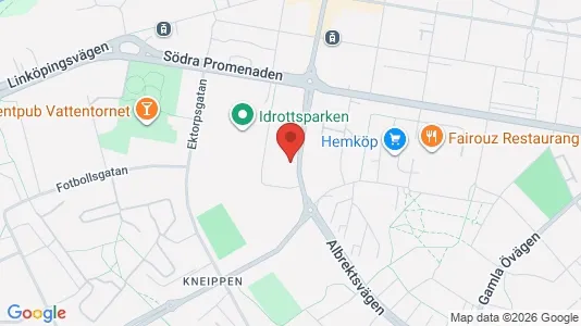 Apartments for rent i Norrköping - kort over placeringen