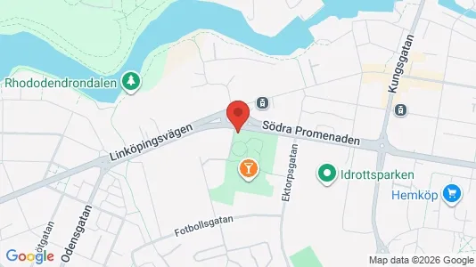 Apartments for rent i Norrköping - kort over placeringen