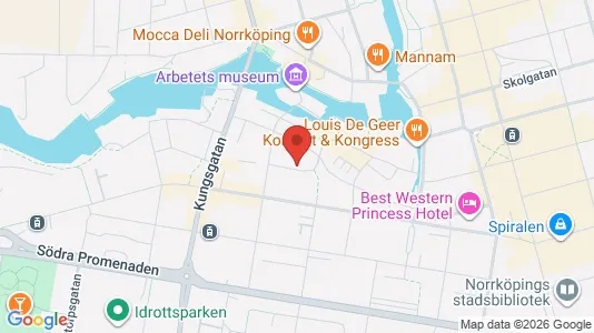 Apartments for rent i Norrköping - kort over placeringen