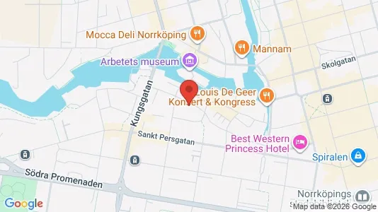 Apartments for rent i Norrköping - kort over placeringen