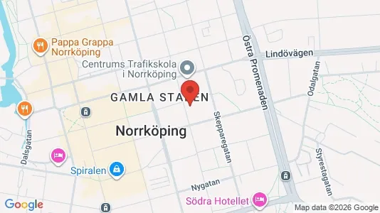 Apartments for rent i Norrköping - kort over placeringen