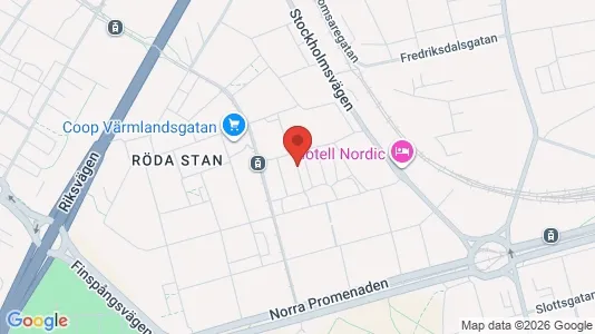 Apartments for rent i Norrköping - kort over placeringen