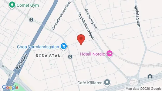 Apartments for rent i Norrköping - kort over placeringen