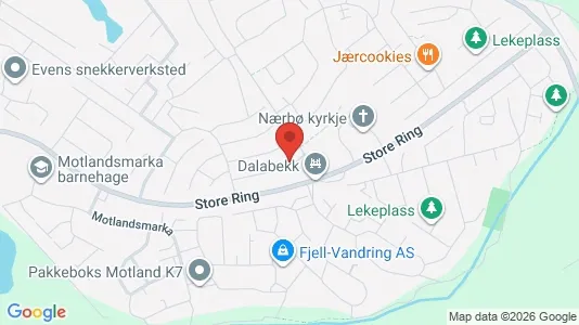Apartments for rent i Hå - kort over placeringen