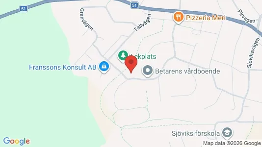 Apartments for rent i Finspång - kort over placeringen