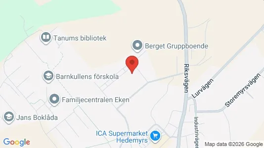 Apartments for rent i Tanum - kort over placeringen
