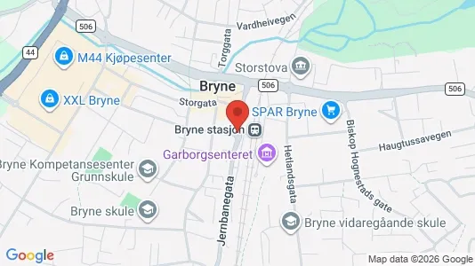 Apartments for rent i Time - kort over placeringen