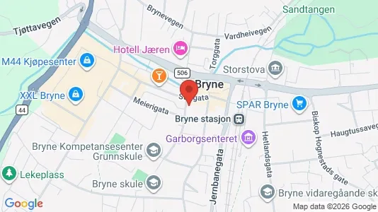 Apartments for rent i Time - kort over placeringen