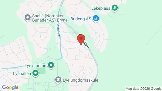 Apartments for rent i Time - kort over placeringen