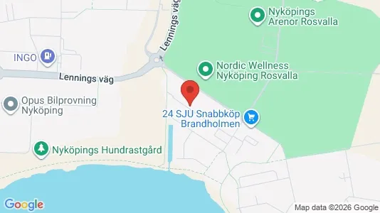 Apartments for rent i Nyköping - kort over placeringen