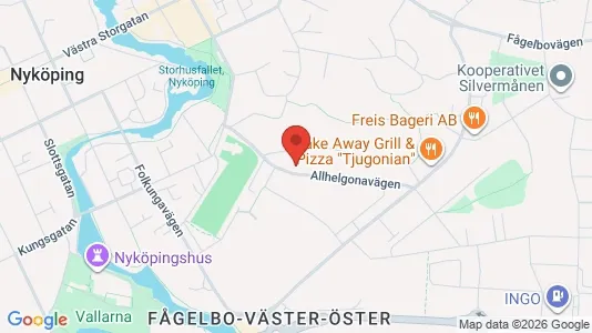 Apartments for rent i Nyköping - kort over placeringen