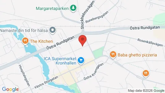 Apartments for rent i Nyköping - kort over placeringen