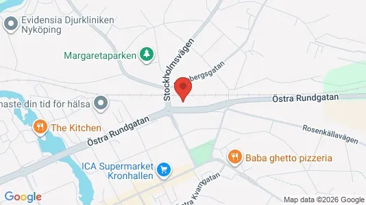 Apartments for rent i Nyköping - kort over placeringen