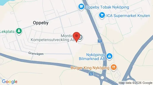 Apartments for rent i Nyköping - kort over placeringen