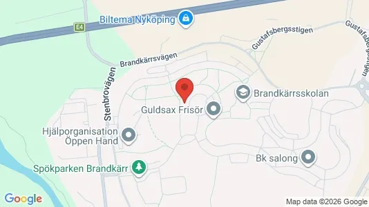 Apartments for rent i Nyköping - kort over placeringen