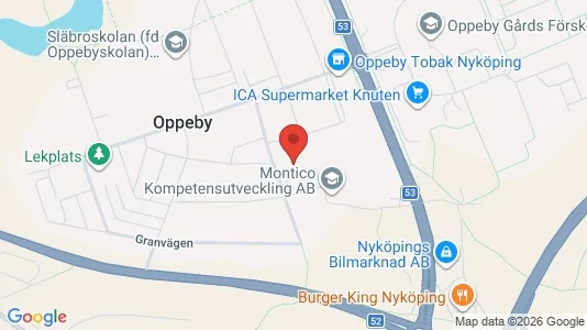 Apartments for rent i Nyköping - kort over placeringen