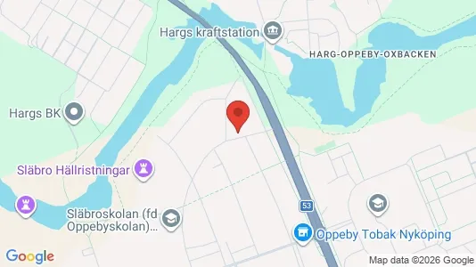 Apartments for rent i Nyköping - kort over placeringen