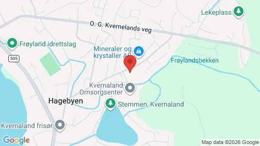 Apartments for rent i Time - kort over placeringen