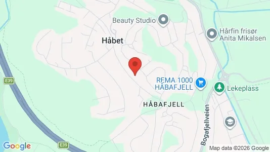 Apartments for rent i Sandnes - kort over placeringen