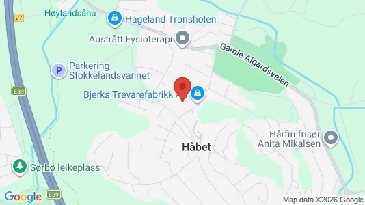 Apartments for rent i Sandnes - kort over placeringen