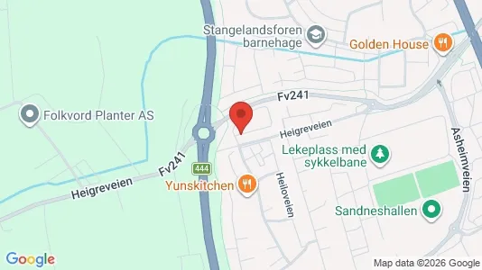 Apartments for rent i Sandnes - kort over placeringen