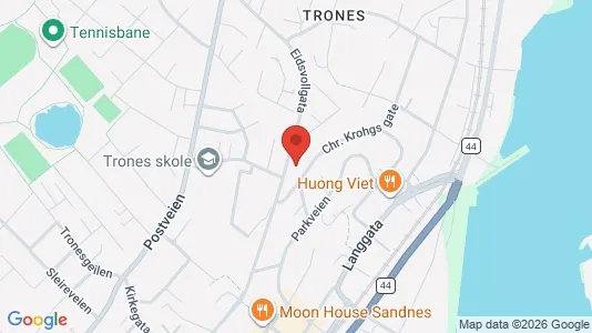 Apartments for rent i Sandnes - kort over placeringen