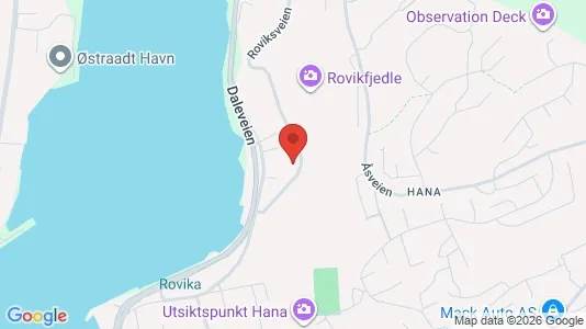 Apartments for rent i Sandnes - kort over placeringen