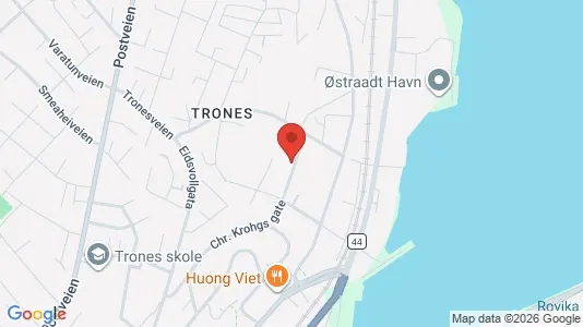 Rooms for rent i Sandnes - kort over placeringen