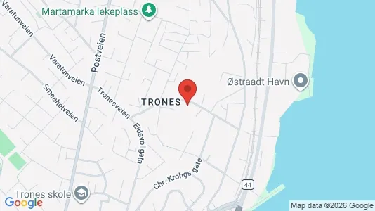 Rooms for rent i Sandnes - kort over placeringen