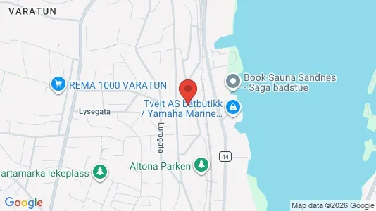 Apartments for rent i Sandnes - kort over placeringen