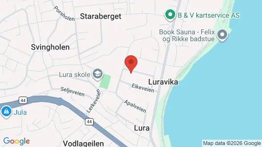 Apartments for rent i Sandnes - kort over placeringen