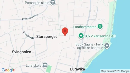 Rooms for rent i Sandnes - kort over placeringen